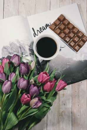 background black coffee bouquet chocolate